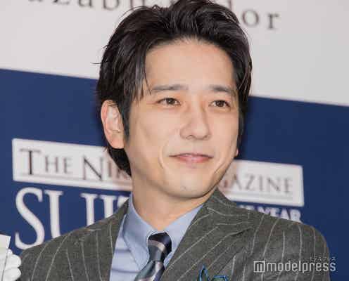 二宮和也、ドラマ共演先輩と“THE・後輩立ち”で仲良しショット「嬉しいお言葉」