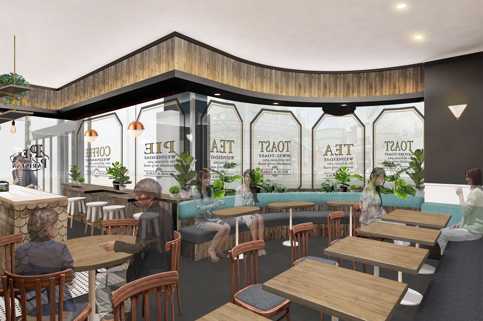 Pieee Parlor Parisien／画像提供：商業藝術