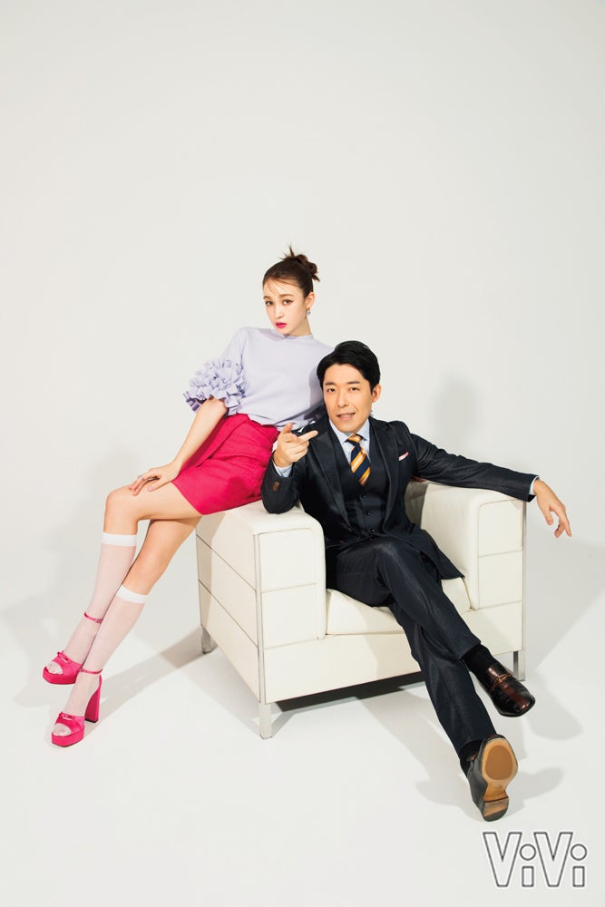 藤井サチ、中田敦彦（画像提供：講談社）