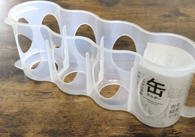 100均のコレで一発解決！縦置きできるって効率良すぎ！冷蔵庫が片付く便利なケース