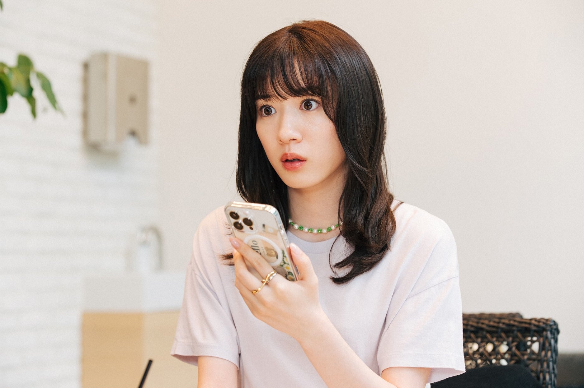 永野芽郁／「ユニコーンに乗って」第2話より（C）TBS