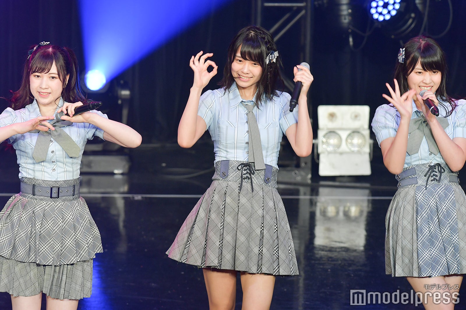 永野芹佳、小田えりな、岡部麟／AKB48チーム8「TOKYO IDOL FESTIVAL 2018」 （C）モデルプレス