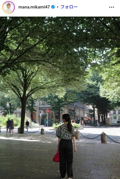 三上真奈アナInstagramより