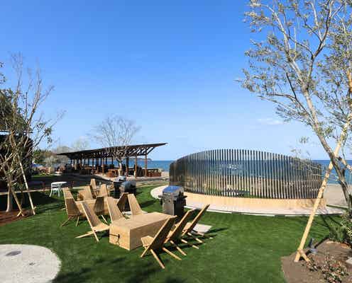 淡路島「フロッグスファームピクニックガーデン」海辺ピクニック&BBQを楽しむ屋外広場