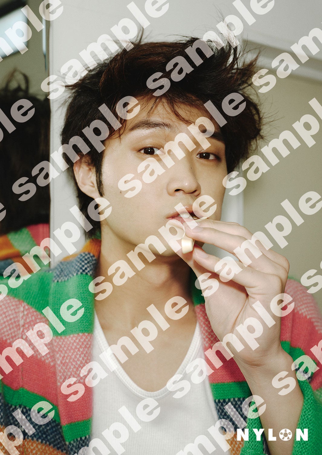 磯村勇斗／「HAYATO ISOMURA NYLON SUPER vol.6」HMV＆BOOKS購入特典（C）NYLON SUPER