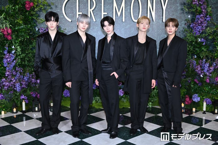 SOOBIN(スビン)、HUENINGKAI(ヒュニンカイ)、BEOMGYU(ボムギュ)、YEONJUN(ヨンジュン)、TAEHYUN(テヒョン)/TOMORROW X TOGETHER(C)モデルプレス
