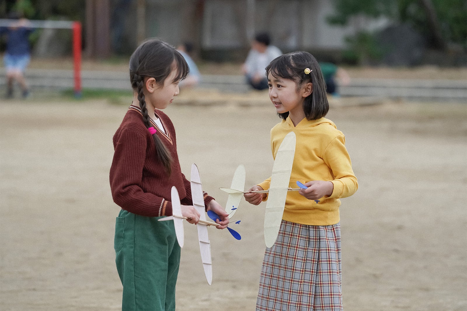 大野さき、浅田芭路／「舞いあがれ！」第14話（C）NHK