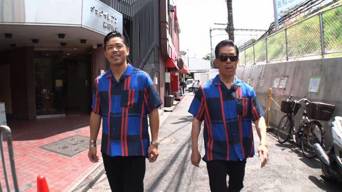 (左から)松本利夫、岡本信人(C)フジテレビ