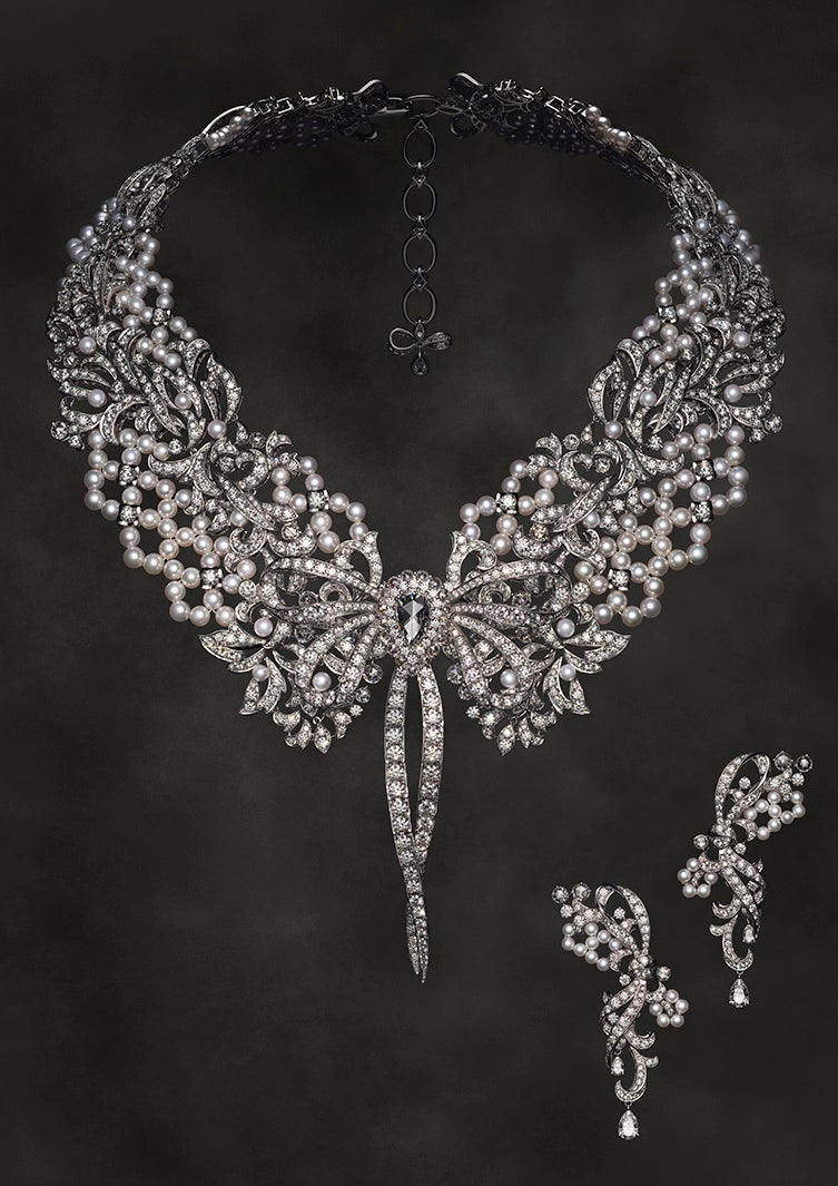 ミキモト「The Bows」ジュエリー（提供写真）