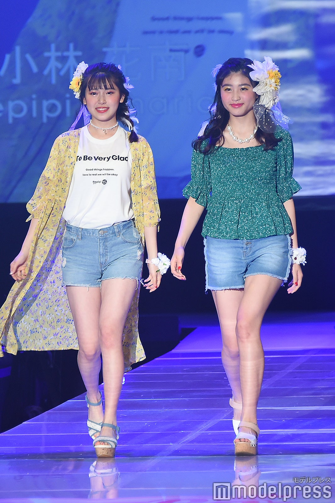 小林花南＆若林真帆（C）モデルプレス