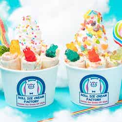レインボーロールアイスクリーム/画像提供:株式会社Something NEW
