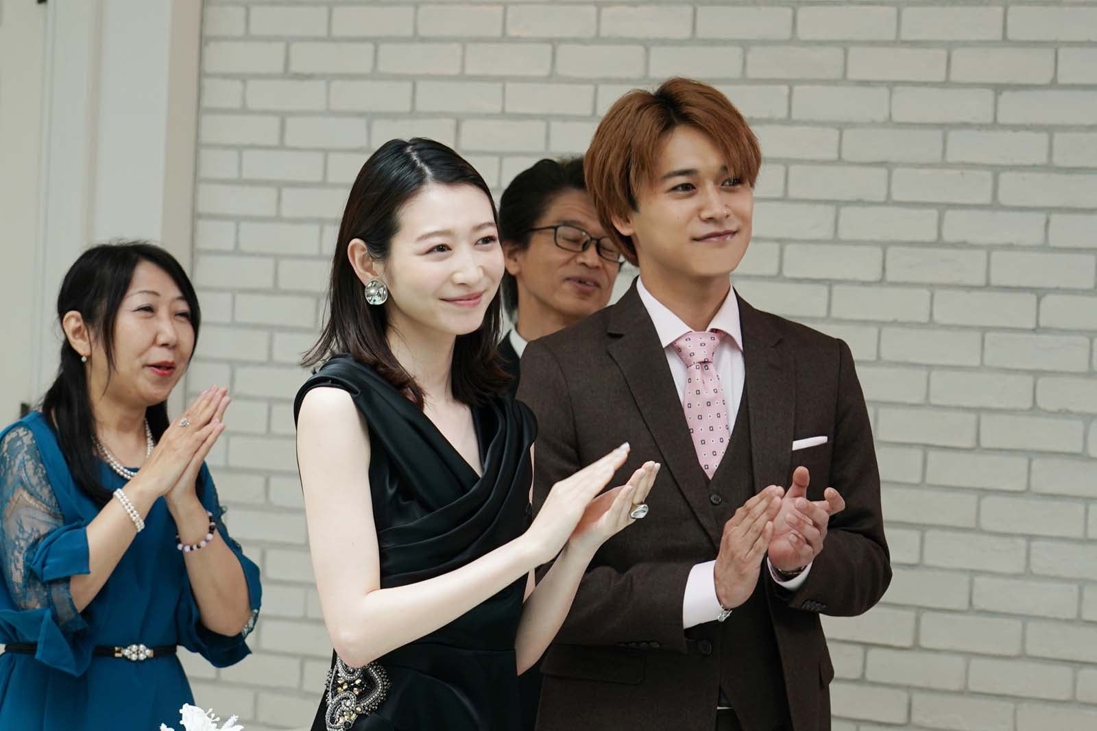 岡本夏美、井上想良「ビジネス婚－好きになったら離婚します－」最終話より（C）「ビジネス婚」製作委員会・MBS