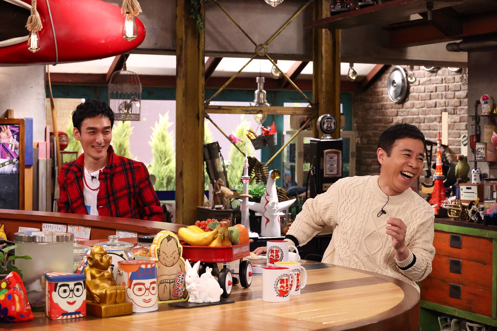 草なぎ剛、岡村隆史（C）カンテレ