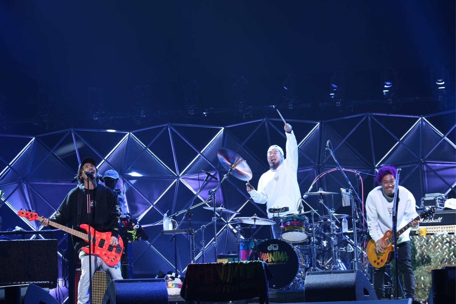 WANIMA（C）テレビ朝日 ドリームフェスティバル 2017／写真：岸田哲平