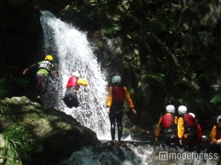 キャニオニング／画像提供：日光市観光情報発信センター