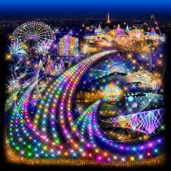 よみうりランド ジュエルミネーション2025メインビジュアル(C)MOTOKO ISHII LIGHTING DESIGN