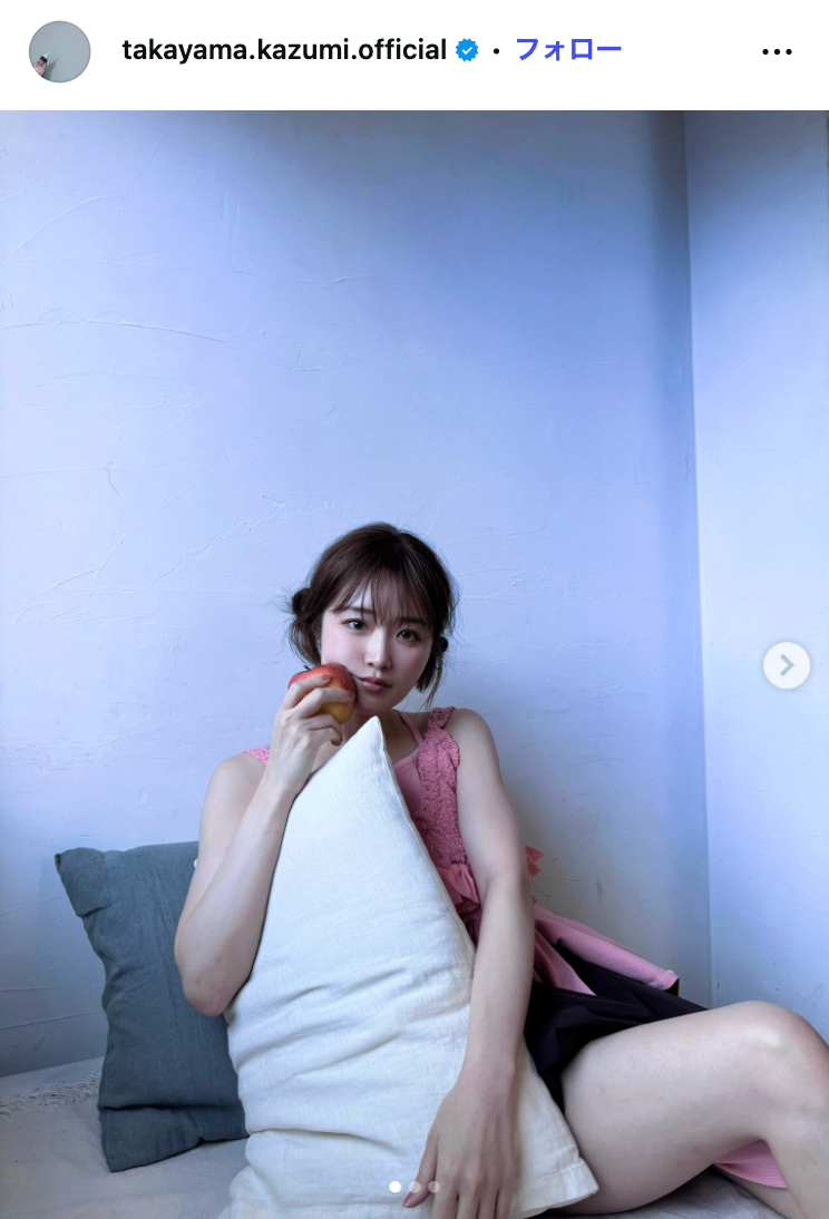 高山一実Instagramより