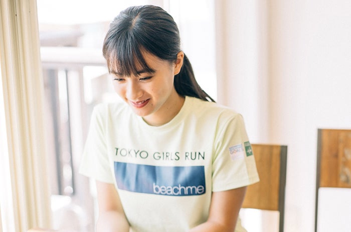 玖瑠実／『TOKYO GIRLS RUN ～Season2019-2020～』8月公式練習会の様子（提供写真）