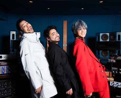 山田孝之×綾野剛×内田朝陽「THE XXXXXX(ザ・シックス)」1stアルバム配信 新ビジュアル公開