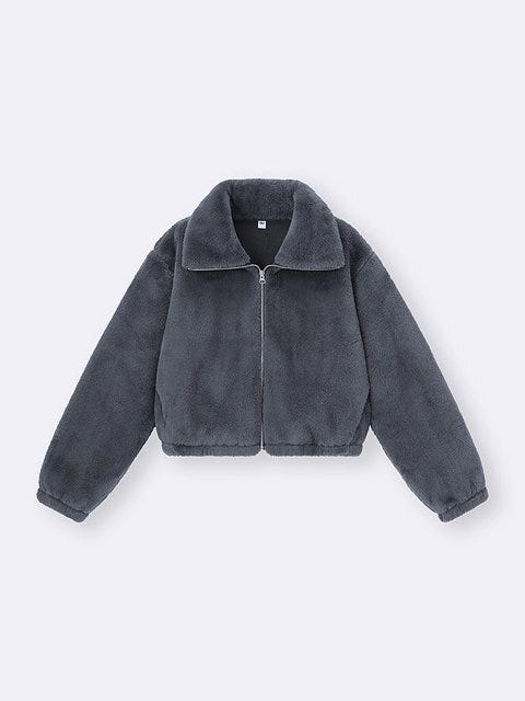 GU フラッフィーブルゾン GUのフラッフィーブルゾン
