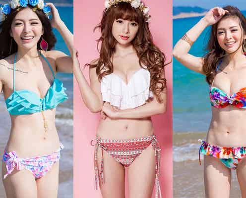 小胸さんもOK!今年は盛れる「バンドゥビキニ」がアツい
