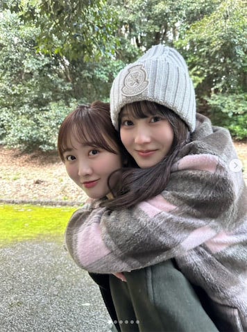 本田紗来、姉・望結との仲良し初詣ショット公開「可愛さ半端ない」「ほんとに美人姉妹で素敵」
