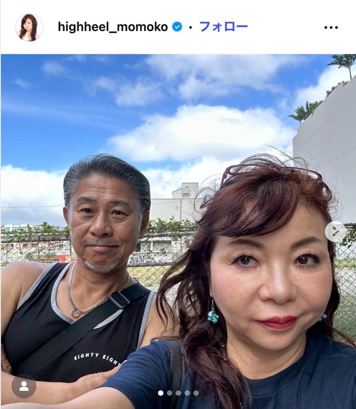 ハイヒール・モモコInstagramより