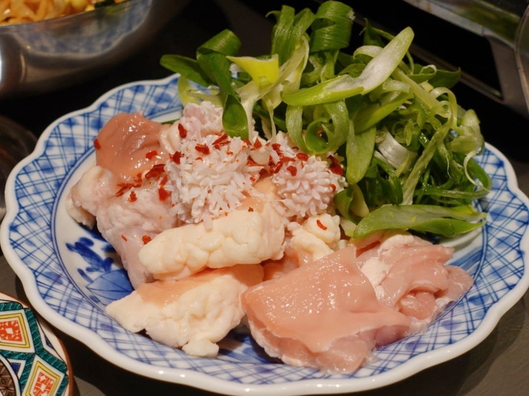 九条ネギたっぷりごちゃまぜホルモン