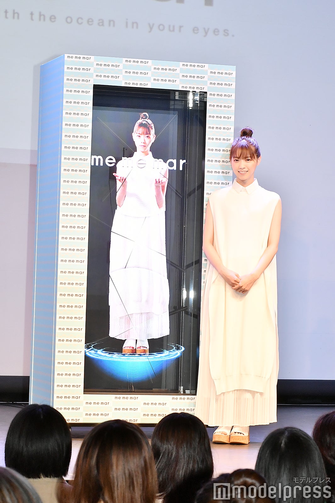 西野七瀬×“3Dナナセ”（C）モデルプレス