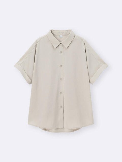 2025gu夏990円ドレープシャツ