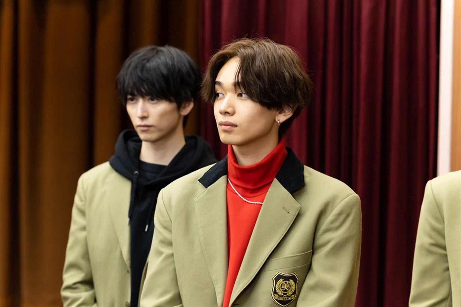 宮世琉弥／「もしも、イケメンだけの高校があったら」第2話より（C）テレビ朝日