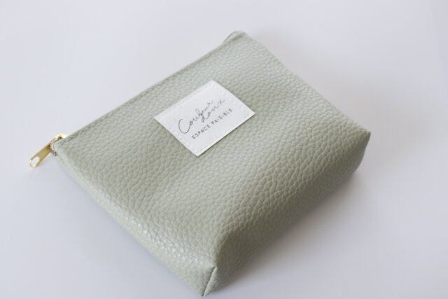 レザー調　高見え　アースカラー