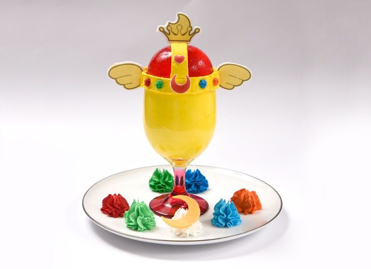 「セーラームーンカフェ」聖杯パフェにタキシード仮面カレー…全メニュー公開