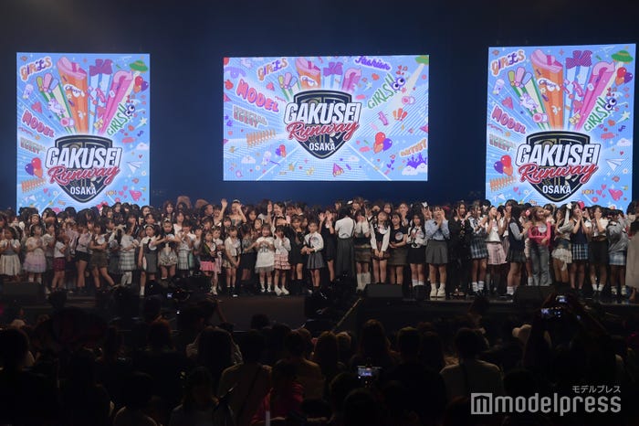 大阪選抜モデル発表の様子(C)モデルプレス