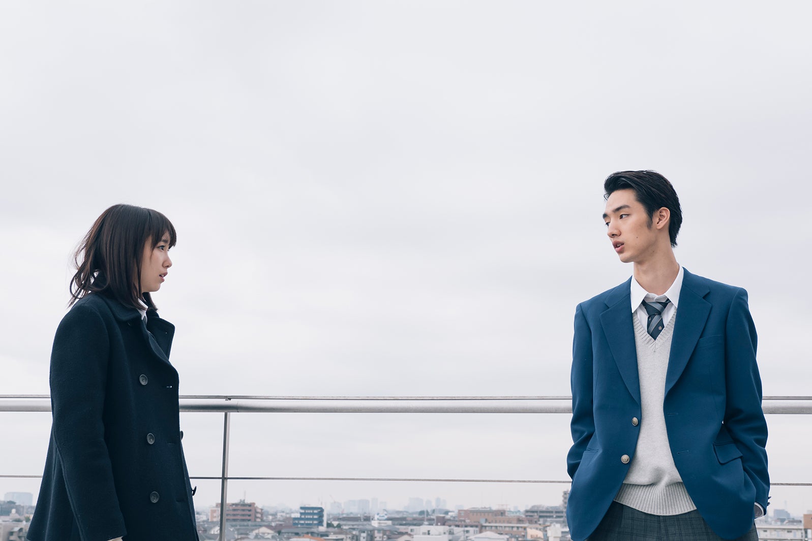 飯豊まりえ、清水尋也／「電影少女」第10話より（C）「電影少女2018」製作委員会