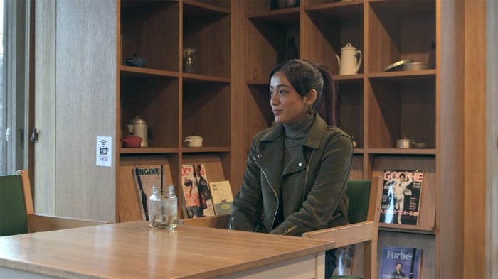 木佐貫まや「TERRACE HOUSE OPENING NEW DOORS」(C)フジテレビ/イースト・エンタテインメント