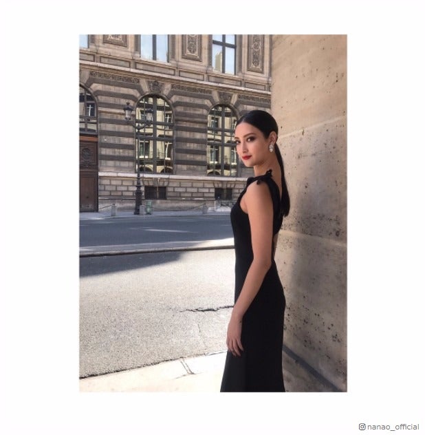 菜々緒、パリ降臨 抜群スタイルで圧倒的オーラ放つ