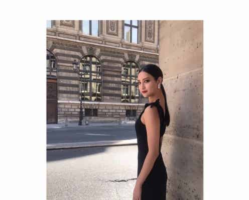 菜々緒、パリ降臨 抜群スタイルで圧倒的オーラ放つ