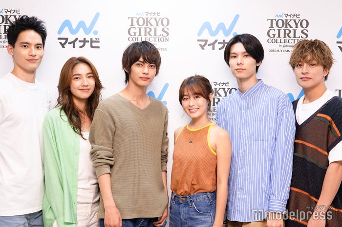 水上恒司、仁村紗和、神尾楓珠、森七菜、萩原利久、白濱亜嵐(C)モデルプレス