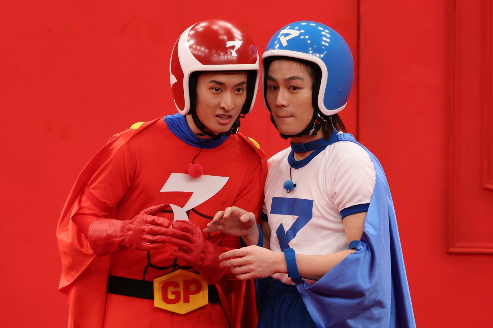 向井康二、松田元太（C）フジテレビ