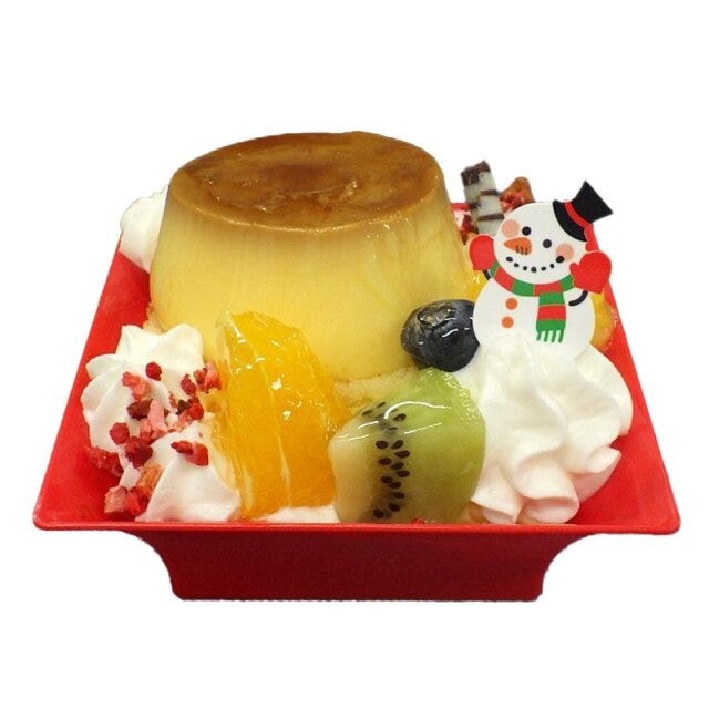 シャトレーゼ うみたて卵プリンのアラモード シャトレーゼ うみたて卵プリンのアラモード