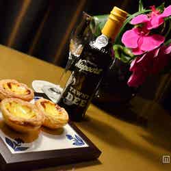 ワインとエッグタルトの部屋のサービスの一例※部屋により異なる