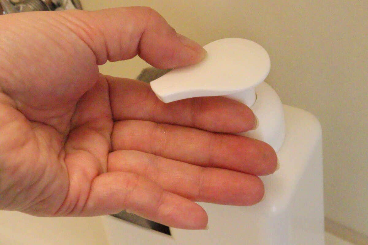 キッチンディスペンサー（スポンジホルダー付、WH）　ノズル