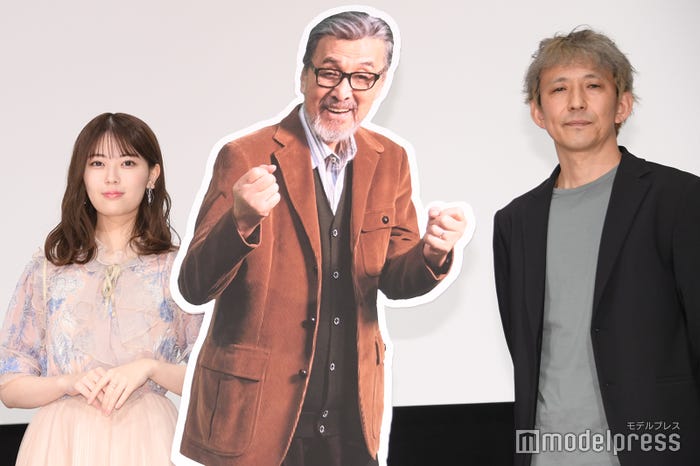 岩本蓮加、宝田明さん、三宅伸行監督 (C)モデルプレス