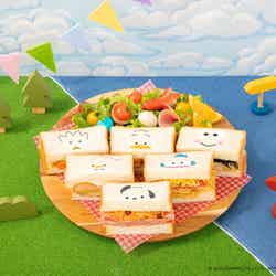 はぴだんぶい みんなのサンドイッチ税込3,780円(C)2025 SANRIO CO.,LTD.APPROVAL NO.L655341