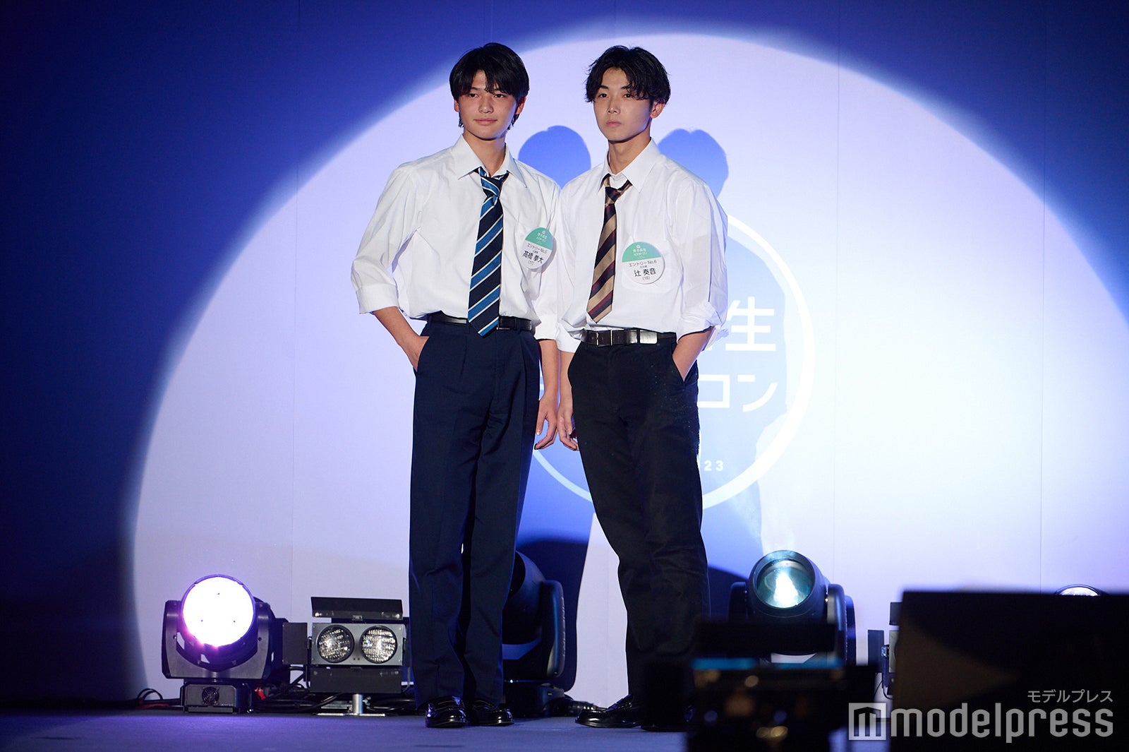 「男子高生ミスターコン2023」ファイナル審査の様子（C）モデルプレス