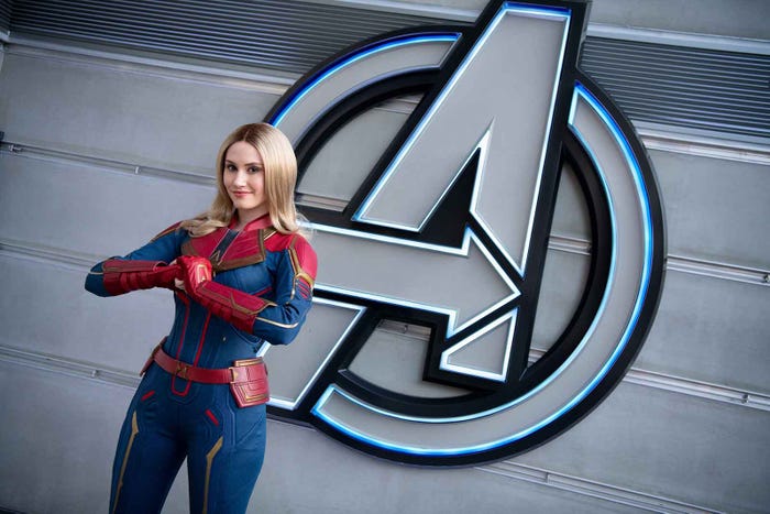 新テーマランド「アベンジャーズ・キャンパス」(C)Disney (C)2021 MARVEL