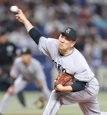 巨人・田中将大は六回途中2失点 野茂英雄に並ぶ日米通算201勝の権利も「最後は詰めの甘い投球になってしまった」と反省