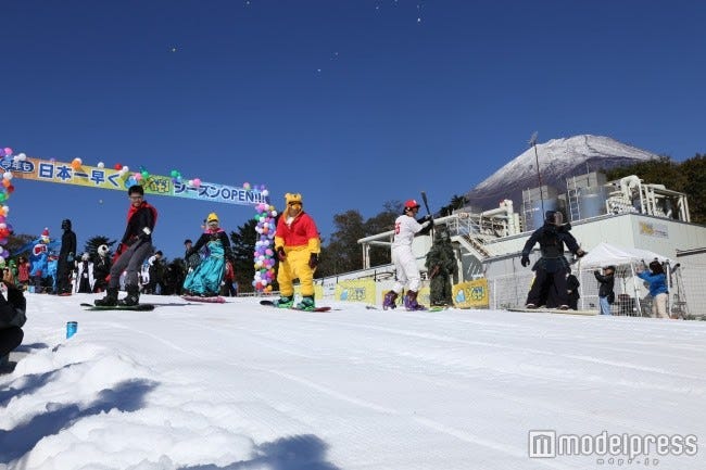 18年連続!日本一早いスキー場営業がスタート ライド系アクティビティも充実