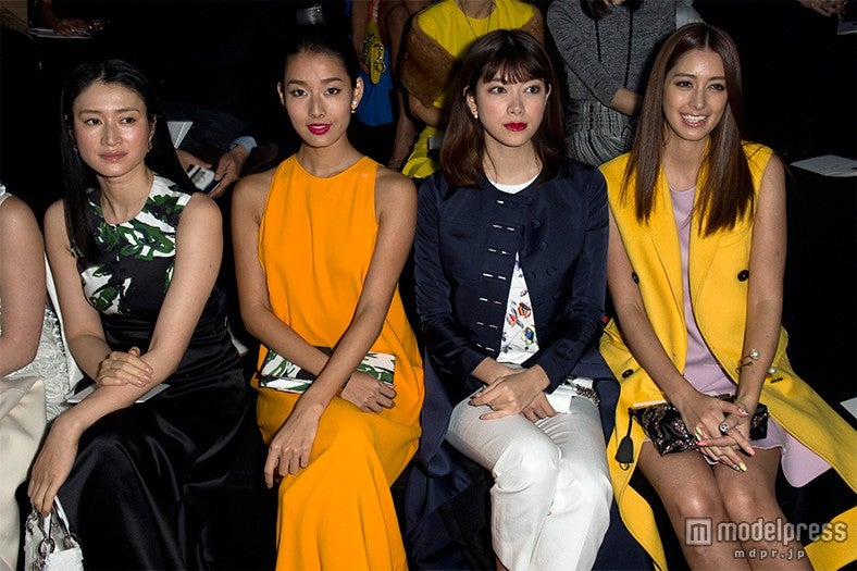 （左から）小雪、すみれ、森星、森泉